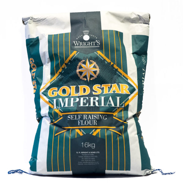 Wright’s Gold Star Imperial Self Raising Flour 16KG